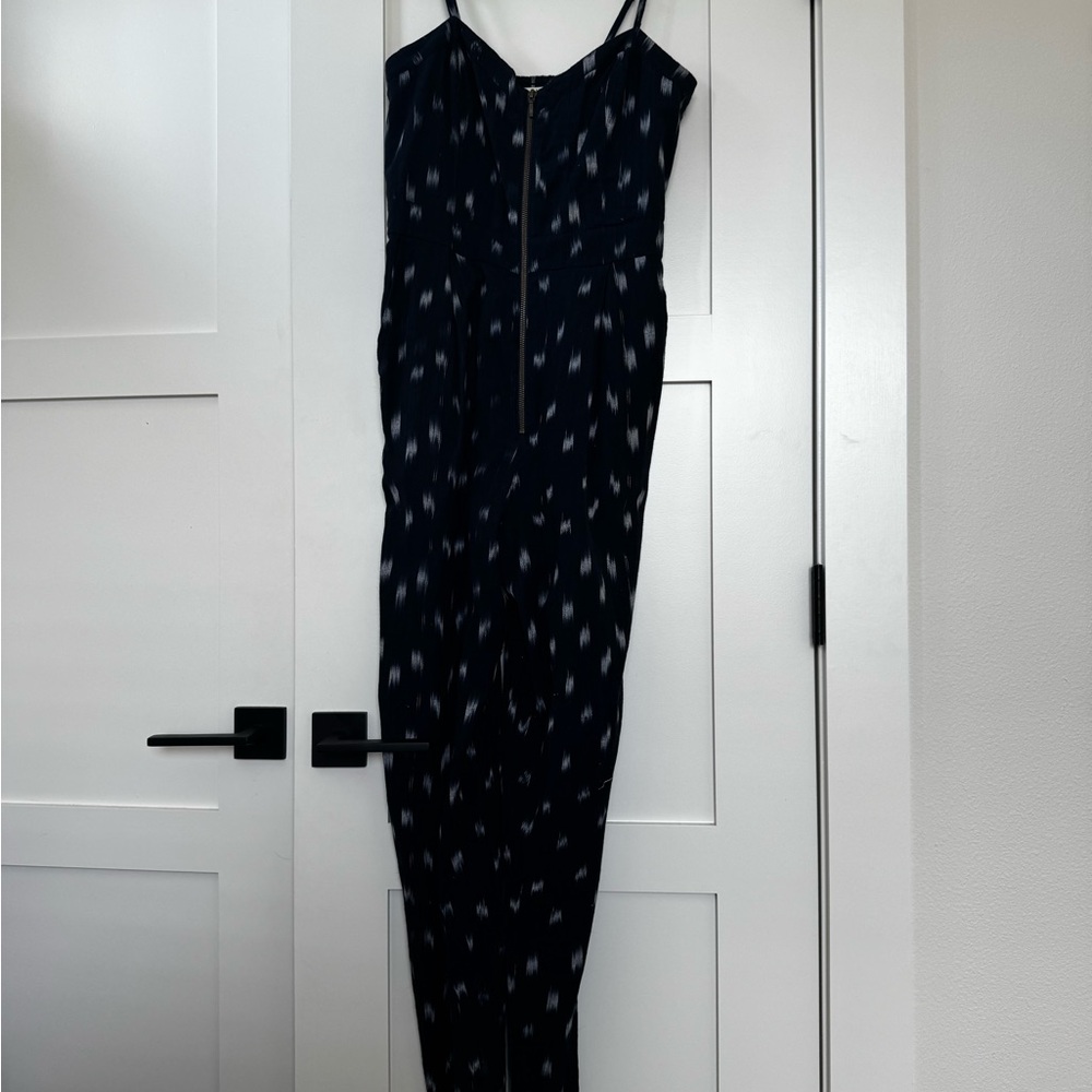 Anthropologie Navy Jumpsuit NWT, Size 6
